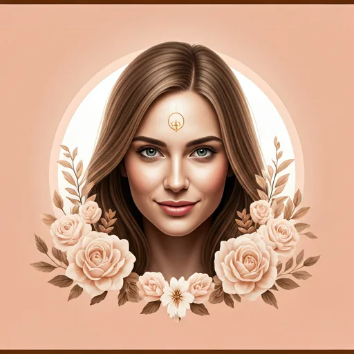 Sanftes Portrait in warmer, heller Atmosphäre aus dem Stitch-Design